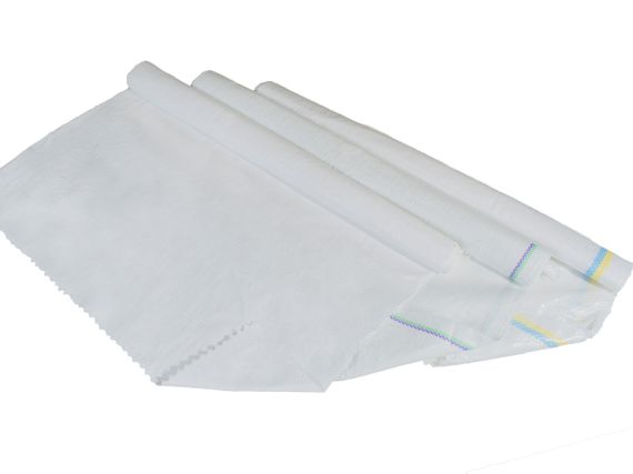 Мешок 85см*55 см пищевой полипропиленовый (с жёлто -голубой полосой) | Зображення 6