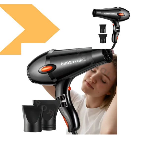 Фен для сушки волосся з дифузором XPRO SK-3001-HD 3000Вт (45387-SK-3001-_882) | Зображення 3