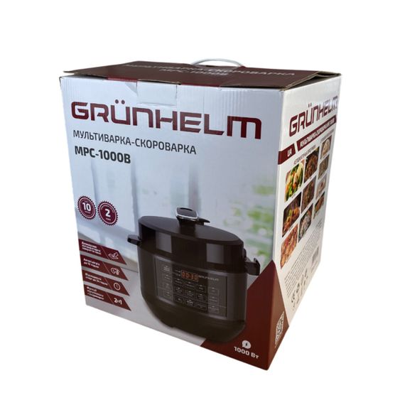 Мультиварка-скороварка Grunhelm МPС-1000B | Зображення 6