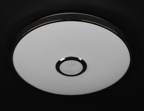 Сучасний круглий світильник SMART LED з Bluetooth з пультом 27263 Білий 7х40х40 см.