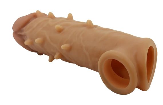 Насадка презерватив Pretty Love — Osborn Silicone, BI-026250 Sex Aura | Зображення 6