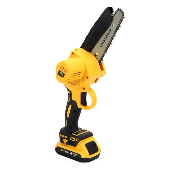 Аккумуляторная мини пила DCM160N (24V, 4AH, шина 20 см) с полуавтоматической смазкой цепи