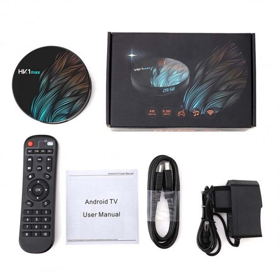 Смарт приставка (Smart TV) медиааплеер  с 4-х ядерным процессором на Andorid 9.0 с Bluetooth XPROCAST HK1 M 4GB/32GB | Зображення 3