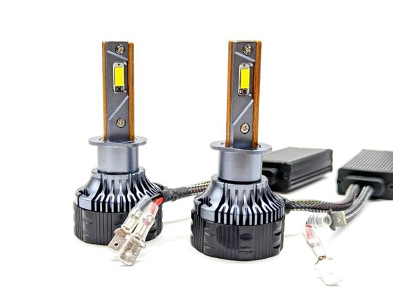 Комплект світлодіодних ламп R20 H1 100W Canbus 6000K 12/24V