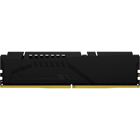 Модуль пам'яті для комп'ютера DDR5 16GB (2x8GB) 5200 MHz Beast Black Kingston Fury (ex.HyperX) (KF552C36BBEK2-16) | Зображення 1