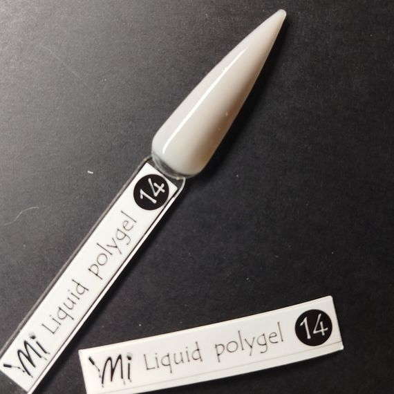 Наліпка на тіпсу (палітру) для рідкого полігелю Mi Color №14 (9 x 55 мм)