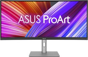 Монітор ASUS  34.1' ProArt PA34VCNV 2xHDMI, 2xDP, USB-C, 2xUSB, RJ45, MM, IPS, 3440x1440, 21:9, sRGB 100%, CURVED, AdaptiveSync, HAS, HDR10 (90LM04A0-B02370)