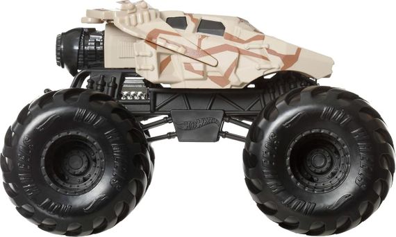 Монстр-трак Хот Вилс Бэтмобиль Бэтмена 1:24 Оригинал Hot Wheels Monster Truck Batman Batmobile | Зображення 2
