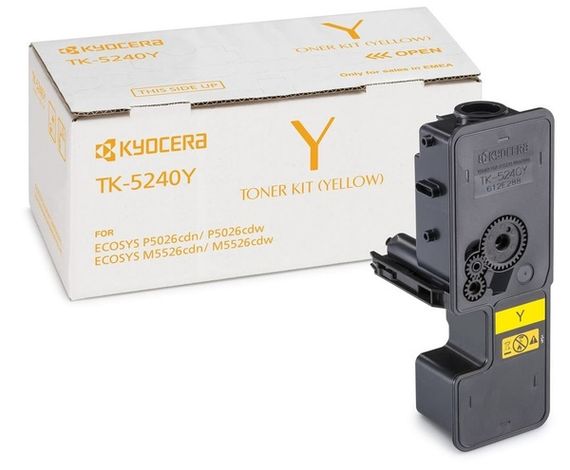 Картридж Kyocera TK-5240Y (1T02R7ANL0) Yellow (1T02R7ANL0) | Зображення 1
