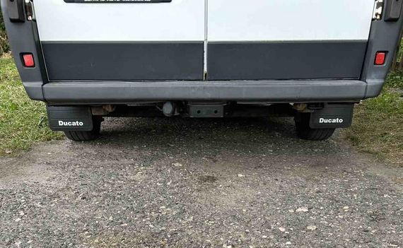 Брызговики прямые (2шт) для Fiat Ducato 1995-2006 гг
