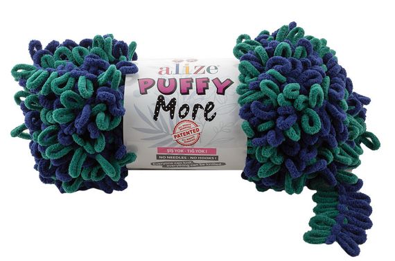 ALIZE PUFFY MORE 6293 алізе пуффі море алізе пуффі мо плюшева пряжа