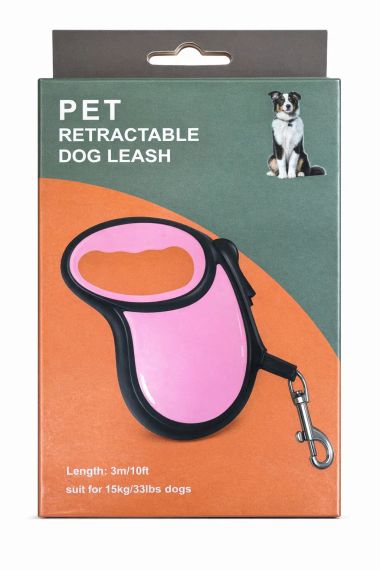 Автоматичний висувний повідець рулетка 5 м  для прогулянок з собаками | Зображення 2