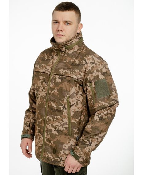 Куртка softshell Ultimatum Patrol Світлий піксель,Демісезонна тактична армійська куртка софтшелл піксель ЗСУ 60-62