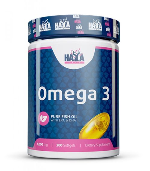 Омега-3 Haya Labs Omega 3 1000 mg 200 softgels