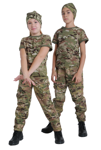 Штани дитячі камуфляжні ARMY KIDS Скаут камуфляж Мультикам 140-146