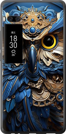 Чехол на Meizu Pro 7 Plus Сова v2 "5649u-1131-17620"