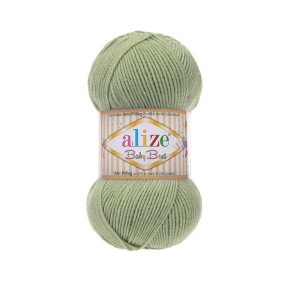 Пряжа Alize Baby Best No 138 (Алізе Бебі Бест) – 10% Бамбук, 90% Антипілінг Акрил, 100г/240м