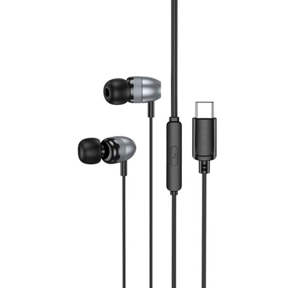 Навушники BOROFONE BM95 Excepcional universal earphones with microphone Black | Зображення 2