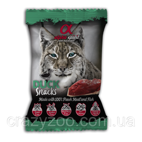 Лакомство для котов Alpha Spirit Duck Snacks for Cat с уткой 50 г as8008350