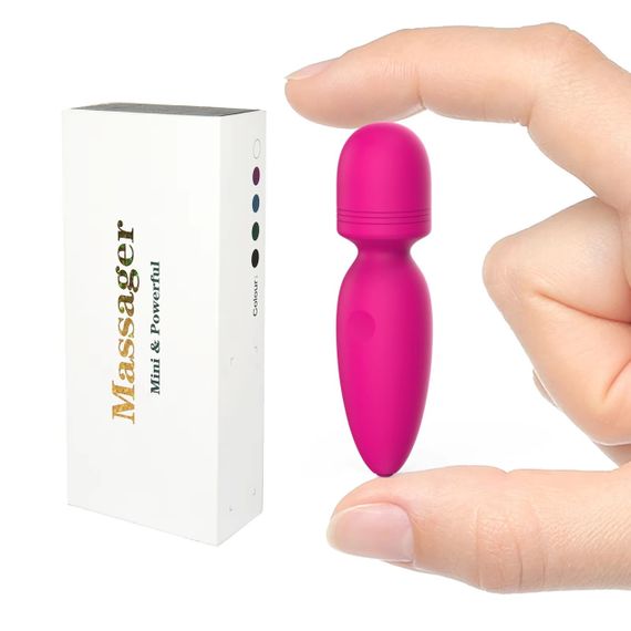 Міні-вібратор мікрофон Every Night Toys Amy рожевий, 10 режимів вібрації Sex Aura | Зображення 8