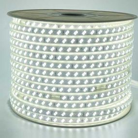 Світлодіодна LED стрічка 220V IP68 5730-120 Series "S", Білий (5500-6000К)