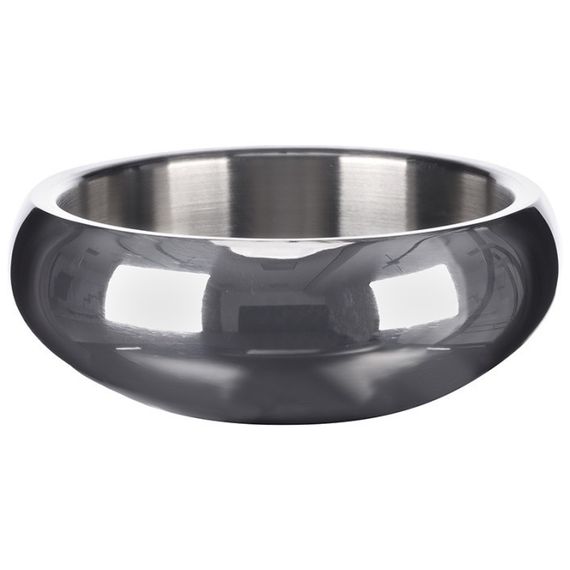 Миска для собак та котів Flamingo Muna Silver, 1.2 л