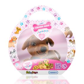 М'яка колекційна іграшка Собачка Мама Лабрадор #sbabam 67/CN-2020-6 з сюрпризом