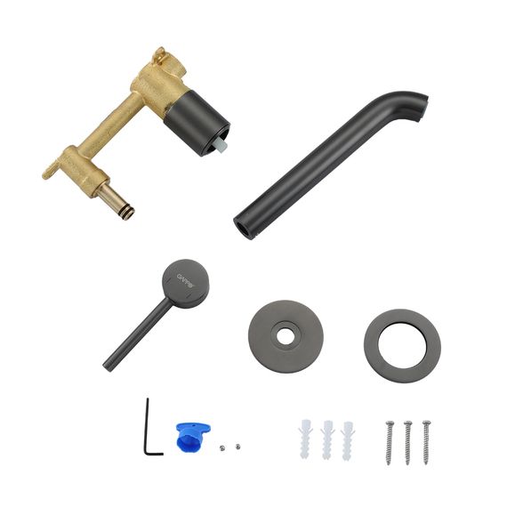 Змішувач для умивальника Gappo G1206-9 | Зображення 3