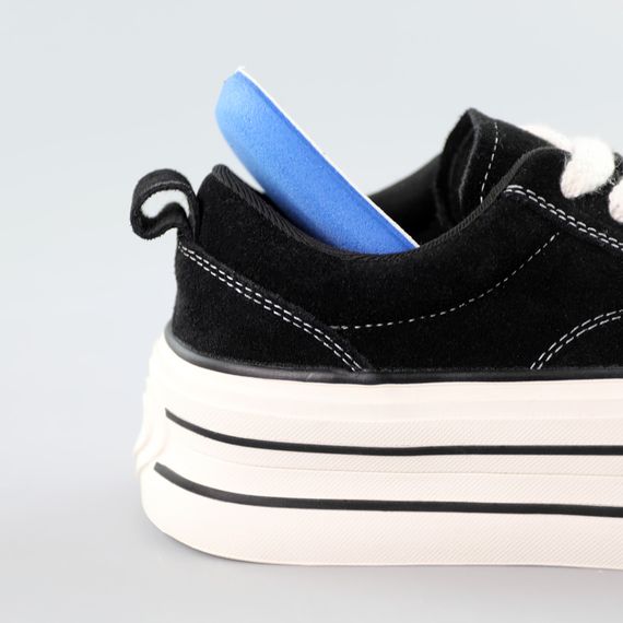 Кеди жіночі 591722 Чорні 36 37 38 39 40 | Зображення 6