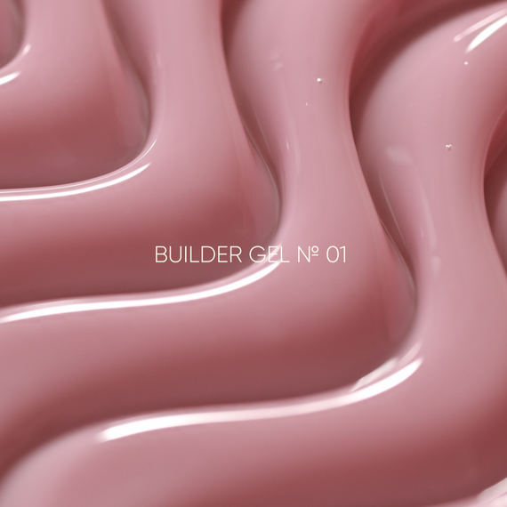 Гель для нарощення нігтів Valeri Builder Gel №01 (молочно-рожевий) 15мл | Зображення 2