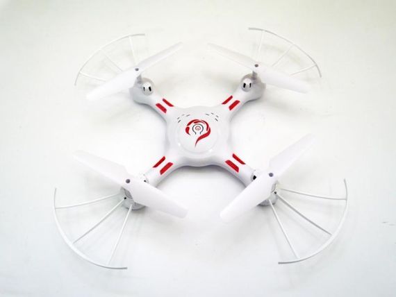 Квадрокоптер QY66-X05 c WiFi камерой ( Черный, Белый) | Зображення 3