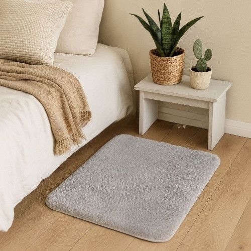 Килимок універсальний для підлоги Комфорт 60*50см світло-сірий Дариана | Зображення 2