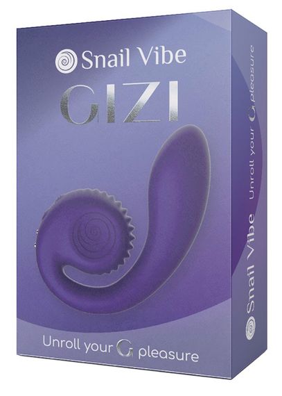 Вібратор для клітора і точки G Snail Vibe Gizi, фіолетовий