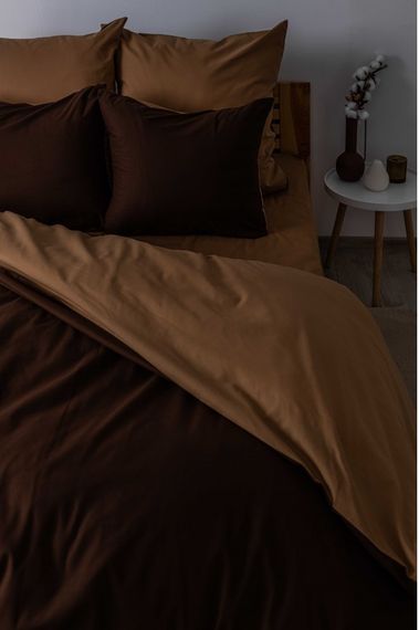 Постельное белье евро ТЕП Happy Sleep Винный топаз 2-03796-26162 200х215 см | Зображення 2
