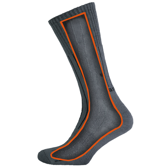 Трекінгові шкарпетки TRK Long Gray (5847), 39-42 | Зображення 1
