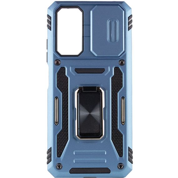Ударопрочный чехол Camshield Army Ring для Xiaomi Redmi 10 Голубой / Light Blue | Зображення 3