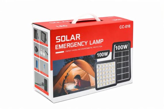 Сонячна портативна зарядна станція 100W (CC-016) | Зображення 1