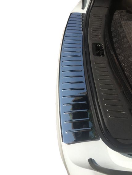 Накладка на задній бампер OmsaLine (нерж.) для Ford Kuga 2008-2013 рр | Зображення 1