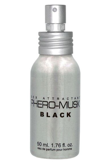 Духи з феромонами для чоловіків PHERO-MUSK BLACK, 50 ml Sex Aura