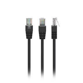 Патч корд Cablexpert PP12-7.5M/BK, UTP, категорія. 5E, литий,  50u" штекер із фіксатором, 7.5 м чорний