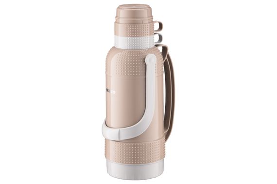 Термос ARDESTO  Gemini Gourmet 3200 мл, пластик, скляна колба, коричневий (AR2632BRG)