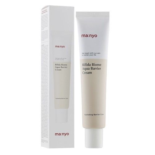 Крем зволожуючий з біфідобактеріями Manyo Bifida Biome Aqua Barrier Cream (80 ml) | Зображення 1