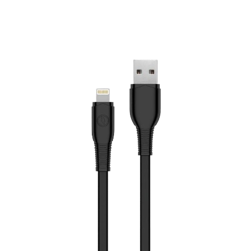 Кабель USB Lightning WALKER C595 чорний