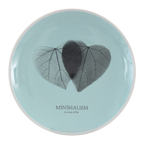 Тарілка десертна Minimalism 17,8см HTK-010 блакитний LIMITED EDITION