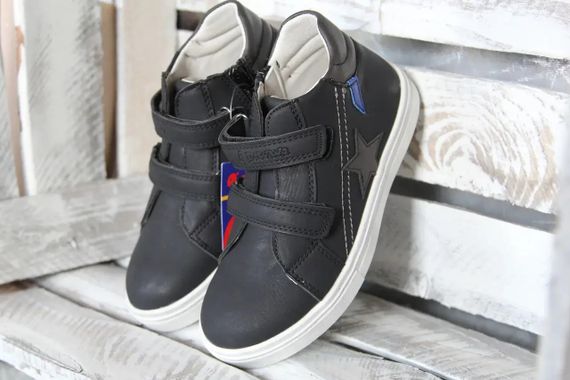 Кросівки H92-1 black Apawwa 35, 23, Чёрный | Зображення 4
