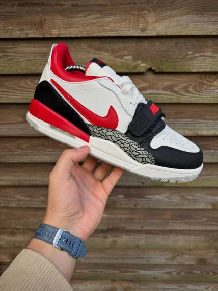 Кросівки Nike Air Jordan Legacy 312 Low (white red) | Зображення 7