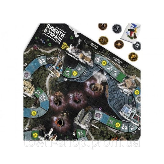 Настольная игра "Выжить в Украине" PLR-0039 от 2 до 5 игроков | Зображення 6