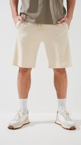 Шорти трикотажні однотонні чоловічі GENUA 007-1 6XL Бежевий shop (2000999389757)