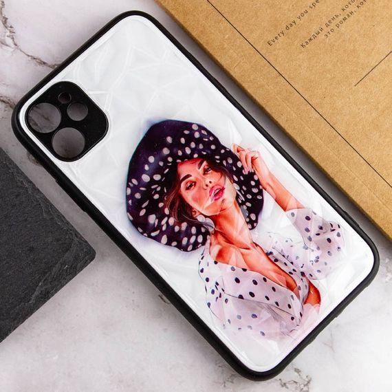 TPU+PC чохол Prisma Ladies для Apple iPhone 11 (6.1") TPU+PC, Girl in a hat | Зображення 4