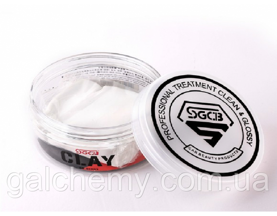 Полірувальна Абразивна глина (біла) Detailing Clay (150 г) SGGE011, SGCB